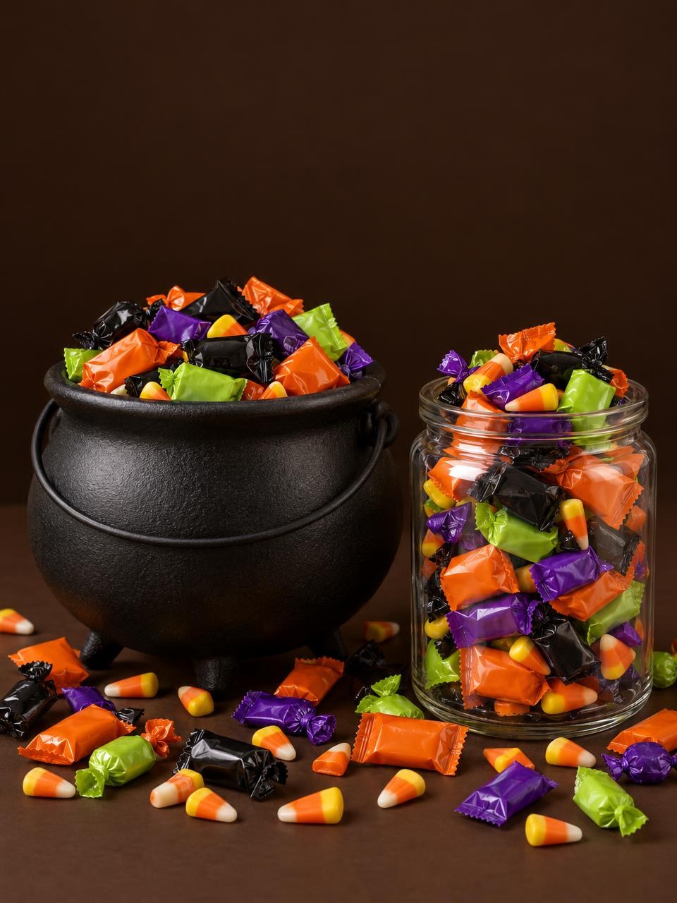 Trick-or-treat candy*